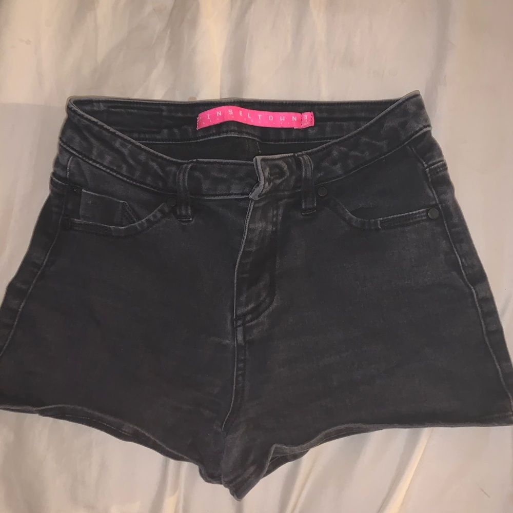 Women’s High Waisted Black Shorts size 3